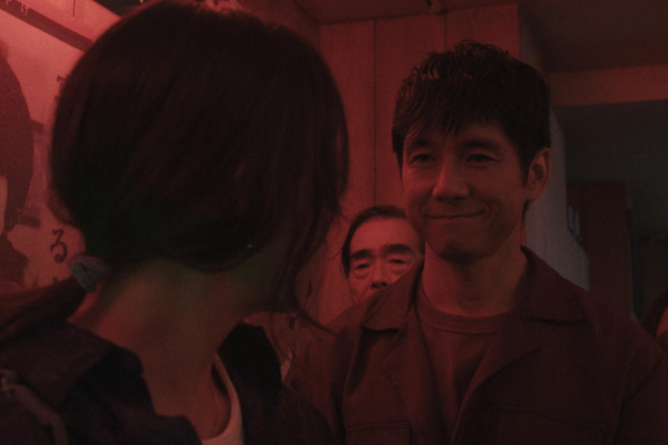 This image released by Apple TV+ shows Hidetoshi Nishijima in a scene from "Sunny." (Apple TV+ via AP)