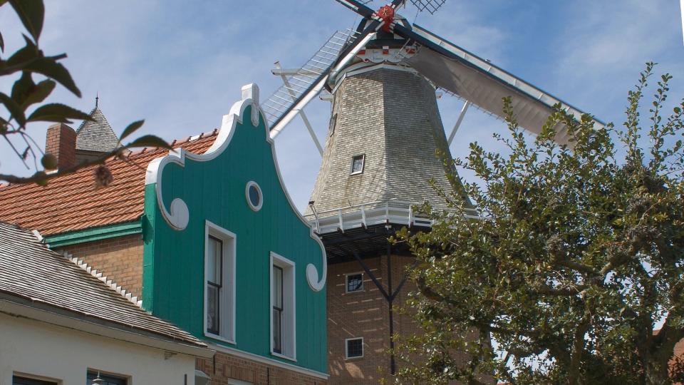 Historic windmill in Pella, Iowa