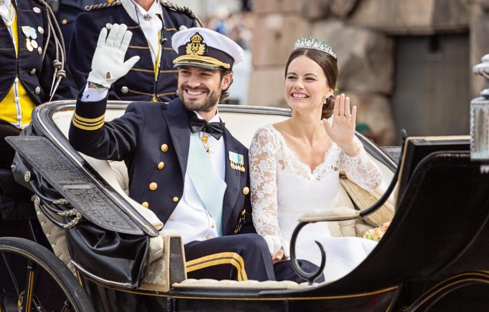 Prince Carl Philip and Sofia Hellqvist (Alamy/PA)