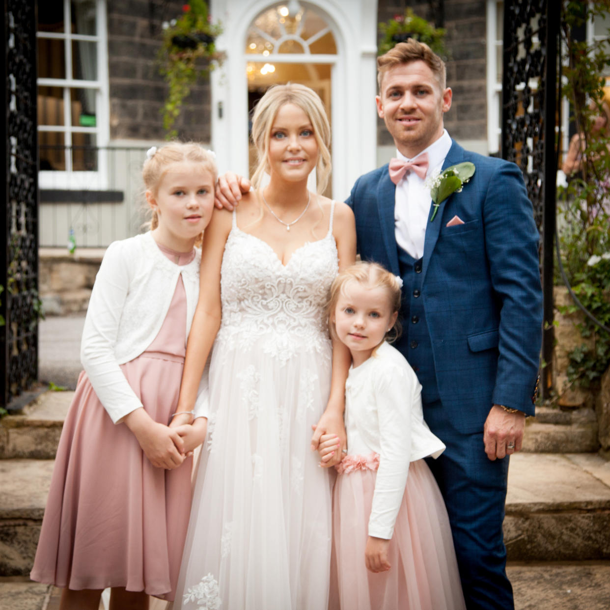 Mum-of-two Sinead Richards has died just weeks after her wedding day. (SWNS)