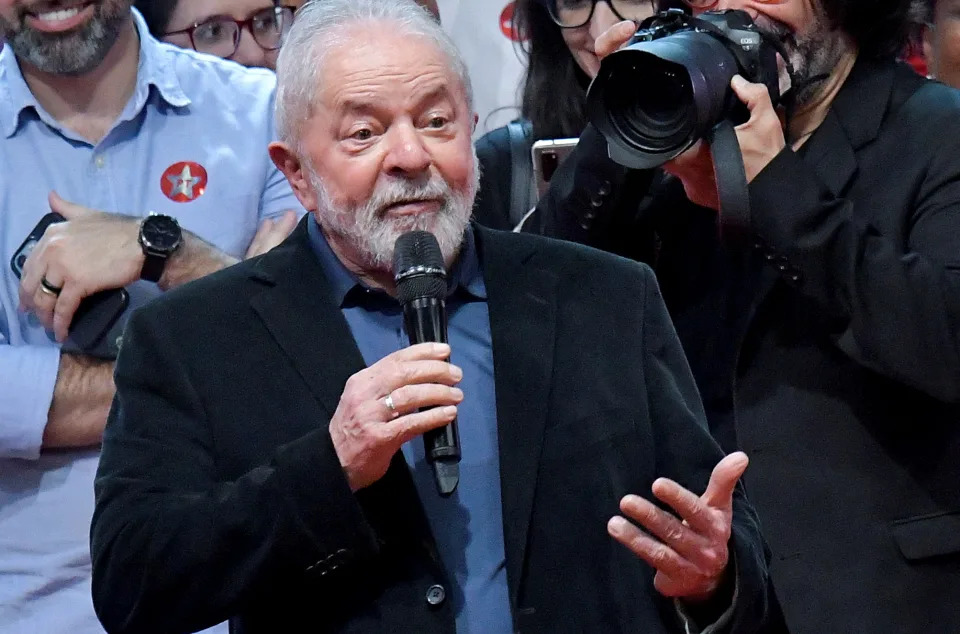 Ex-presidente Lula tem priorizado encontros com movimentos sociais e setores produtivos na pré-campanha. Foto: SILVIO AVILA/AFP via Getty Images.