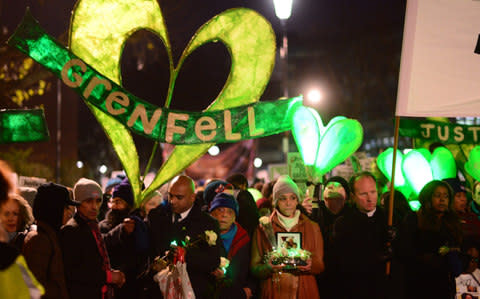 Hundreds of mourners hit the streets this evening - Credit: Paul Grover/Telegraph