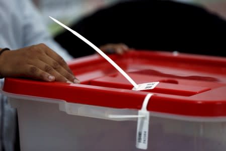 Tunisian presidential election in Tunis