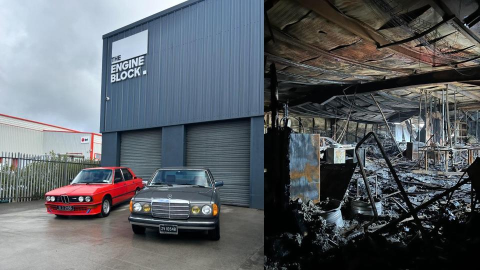Irish Automotive Complex Destroyed In Tragic Fire