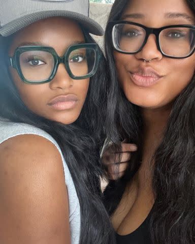 <p>Loreal Palmer Instagram</p> Keke Palmer and Loreal Palmer.