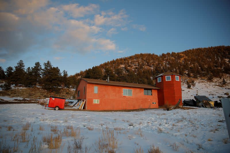 The exterior of a survival camp operated by Fortitude Ranch