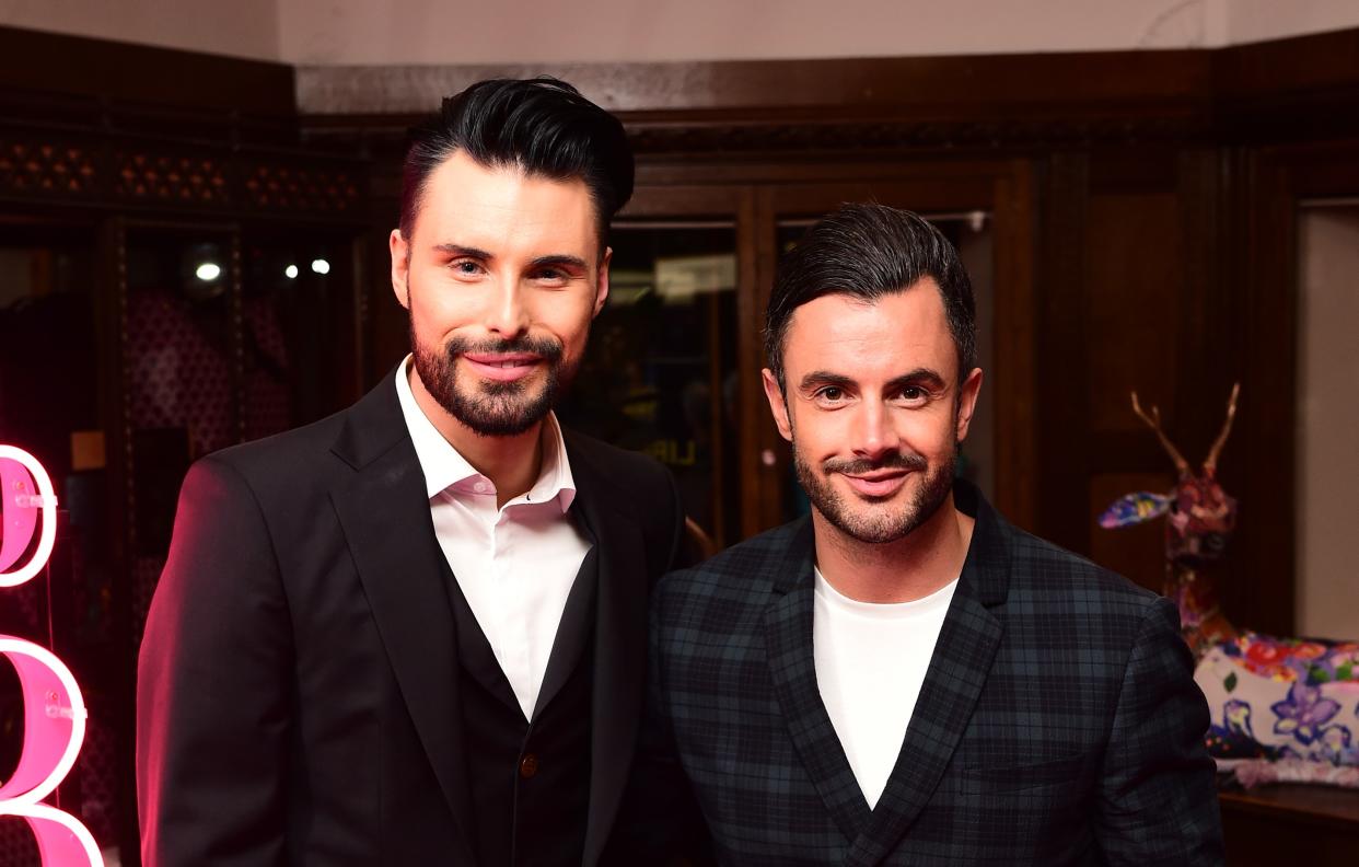 Rylan Clark-Neal has separated from his husband Dan Neal after six years together. (PA)