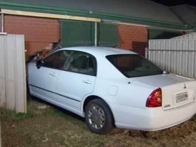 <p>Car crashes into neighbour’s home</p>