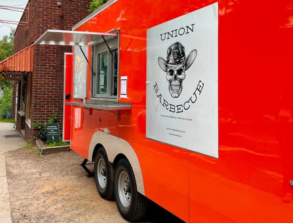 The Union Barbecue food truck visits breweries around Charlotte.