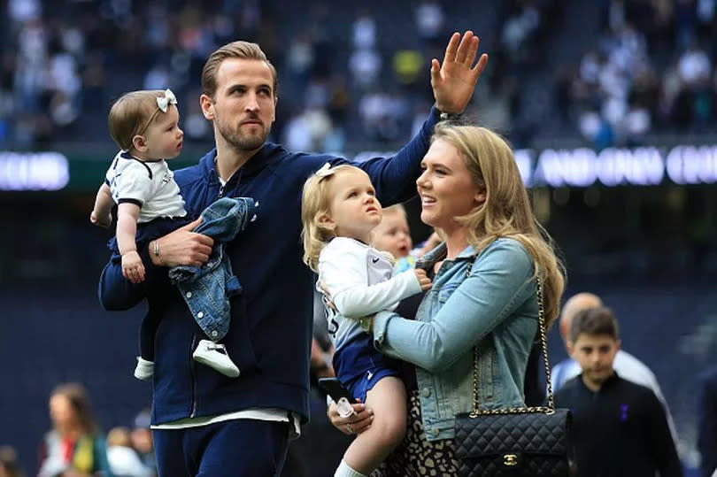 Harry Kane and family