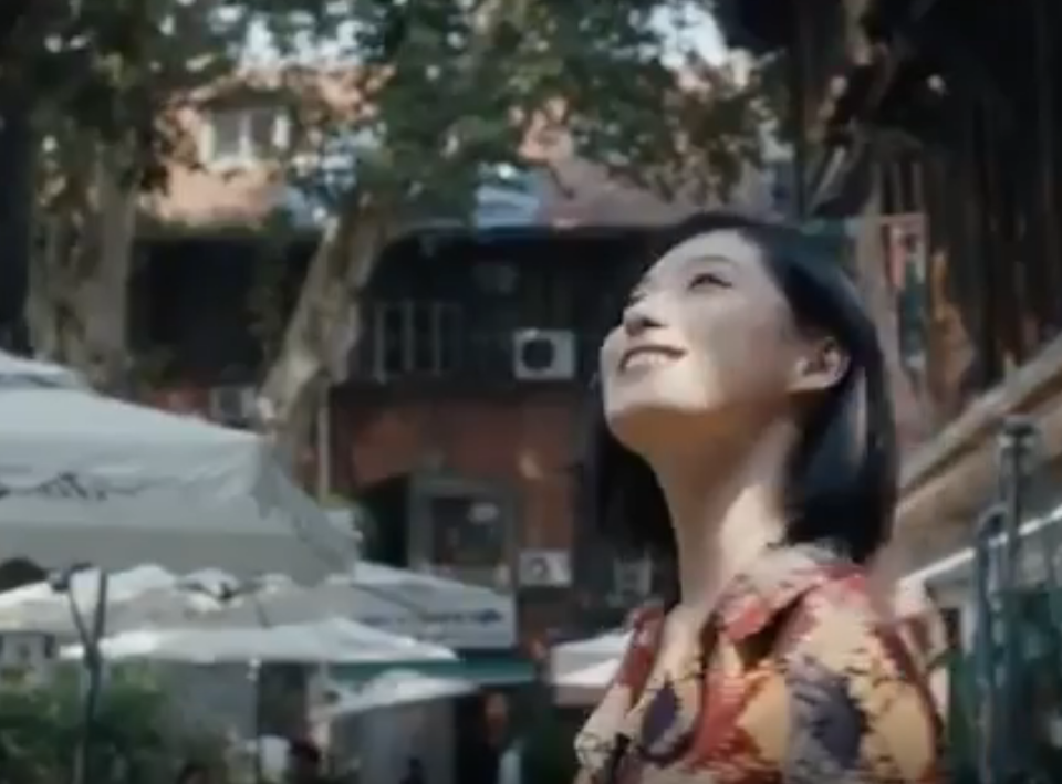 The video shows tourists exploring WuhanWuhan Culture and Tourism Bureau