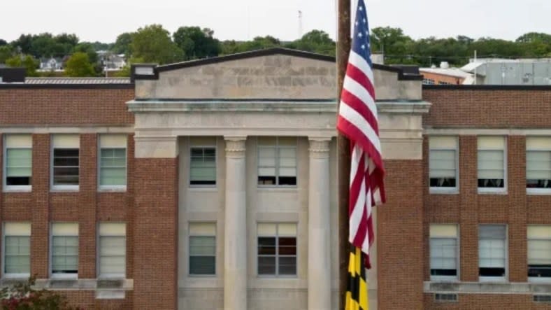 Because taxes fund local school districts, one path to the American Dream is buying a home based on how good schools are, which usually means having the means to do so. A Maryland school is shown. (Photo: Julia Nikhinson/AP)