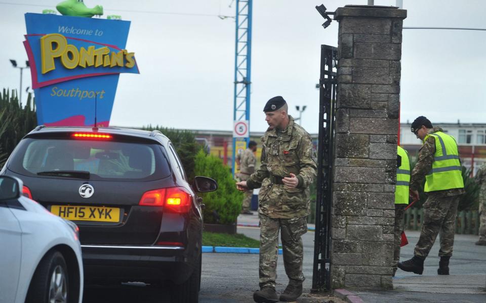 Soldiers arrived in Liverpool in September to carry out the Moonshot mass testing programme - Chris Neill/Maverick Photography Limited