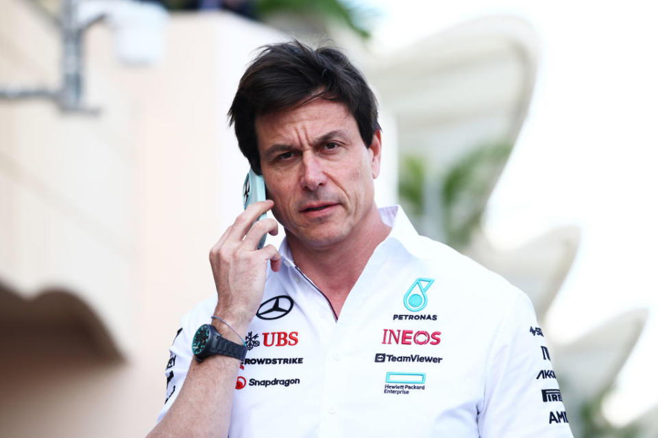 Toto Wolff is the team principal of Mercedes.