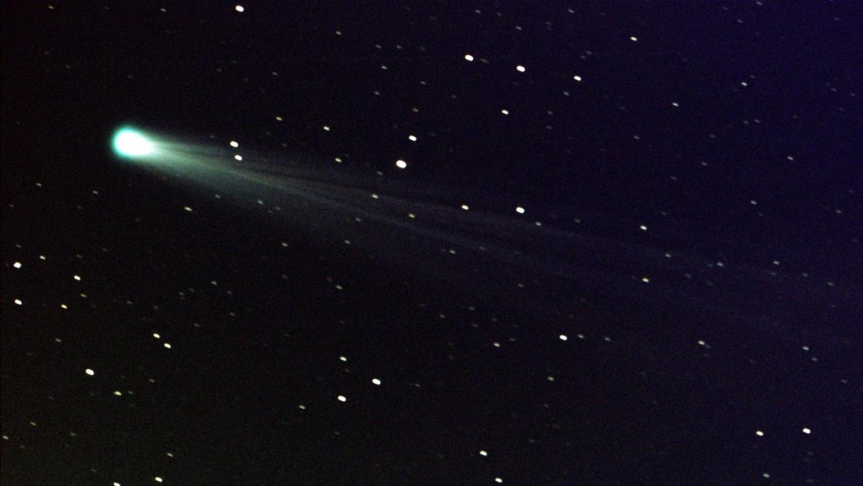  Comet ISON seen making a close approach to the sun in 2013. A newly discovered comet, C/2023 A3, will appear far brighter in the sky if it survives the sun's rays in fall 2024. 