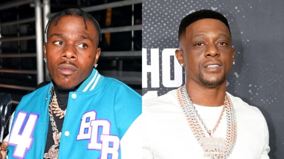 DaBaby (l) Boosie Badazz (r) (Getty Images)