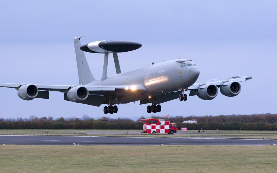 The RAF's fleet of early warning radar aircraft have been worn out by the heavy demands on them - RAF