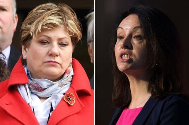 Emily Thornberry confirms legal action against Caroline Flint over 'stupid' row