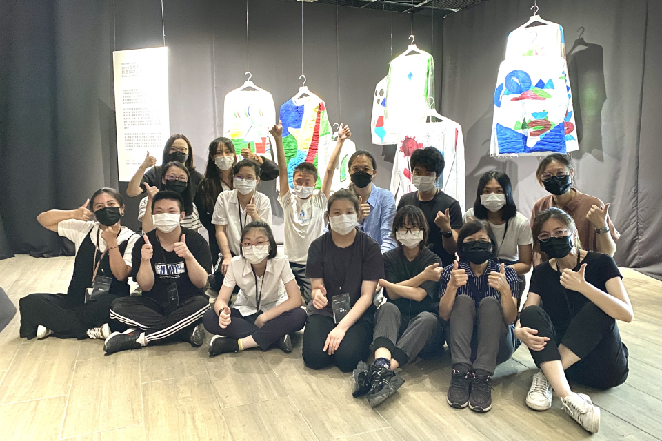 臺北啟聰創意設計工作坊讓學生以創作記錄疫情下的日常所感