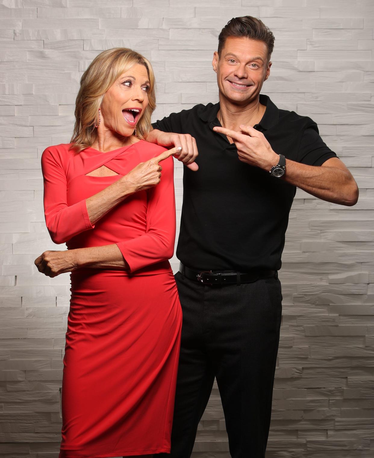 Ryan Seacrest joins Vanna White hosting the "Wheel of Fortune" starting Sept. 9.