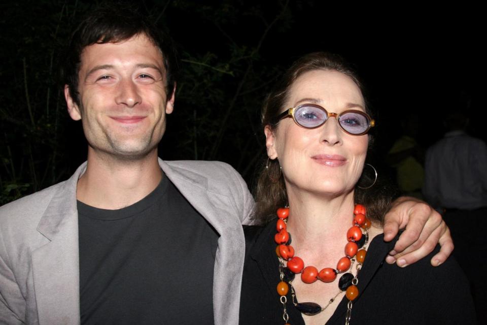 PHOTO: Meryl Streep and son Henry Gummer at the Shakespeare in the Park's 'Mother Courage And Her Children' Opening Night - After Party Arrivals, Aug. 21, 2006. (Bruce Glikas/FilmMagic via Getty Images, FILE)