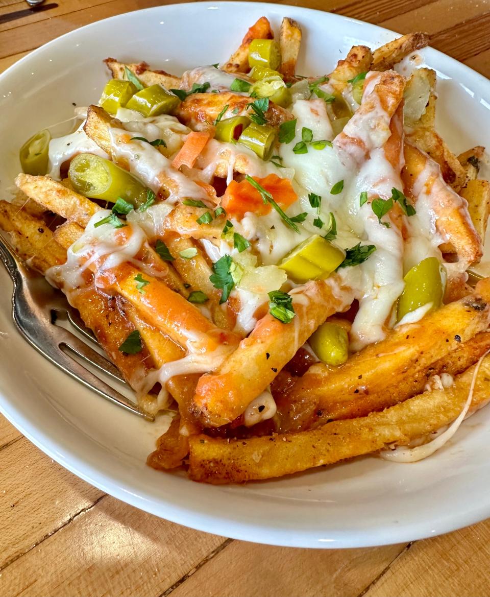 Hot Italian Fries are on the menu at UnHitched Brewing Co. in Louisville.