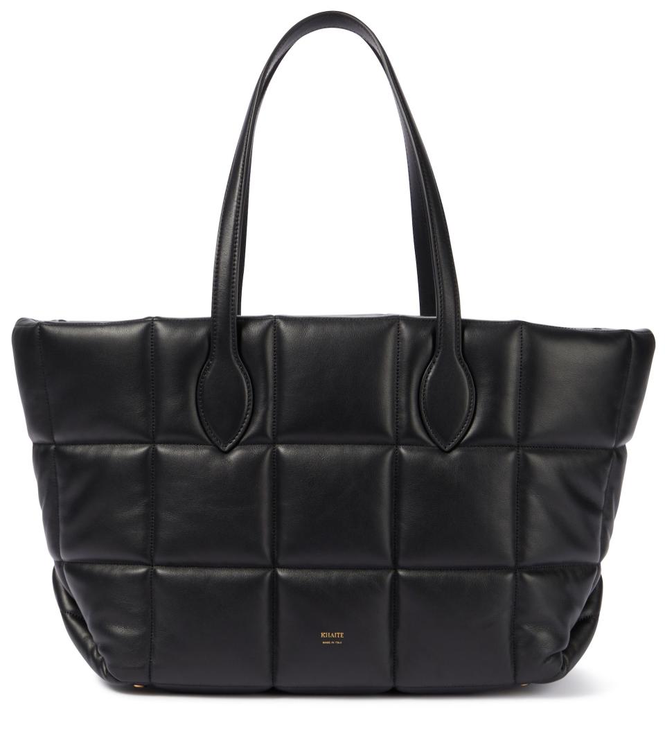 Florence Quilted Leather Tote