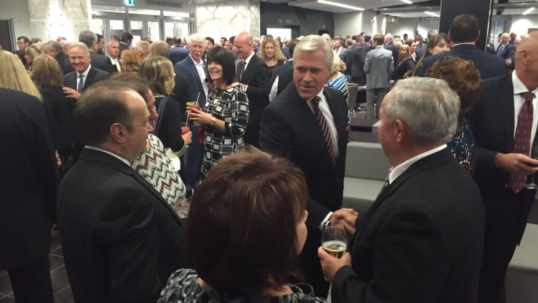 Dwight Ball defends record, strikes at opposition in $500-a-plate fundraiser speech