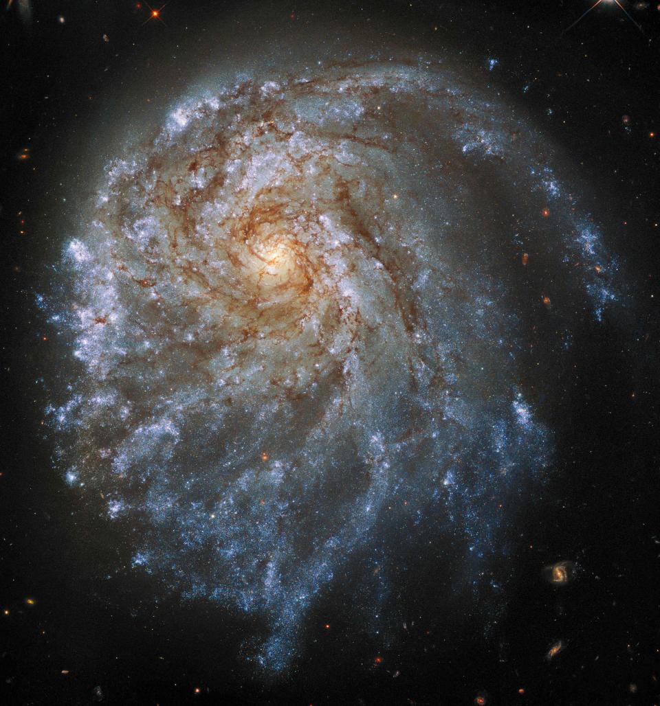 The Hubble Space Telescope has captured astonishing images of deep space, such as the trailing arms of NGC 2276, a spiral galaxy in the constellation Cepheus, 120 million light-years away from Earth.