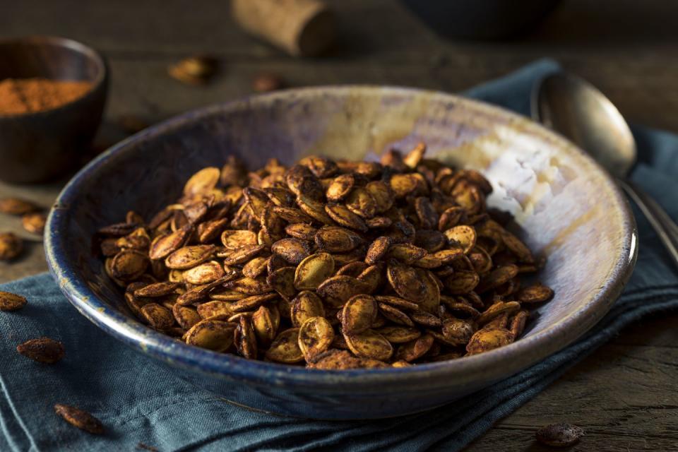 4) Roasted Pumpkin Seeds