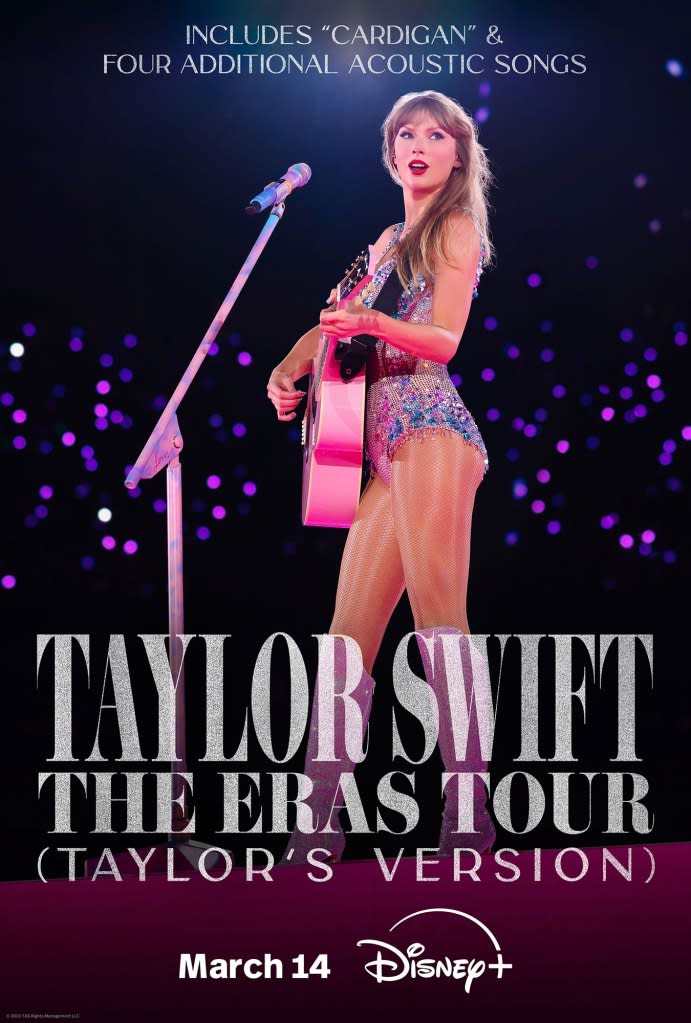 Feature Disney Adds Taylor Swift Themed Movie Categories to Honor Eras Tour Film Release 2