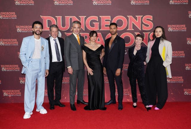 Estreno de Dungeons and Dragons: Honor Among Thieves – Londres