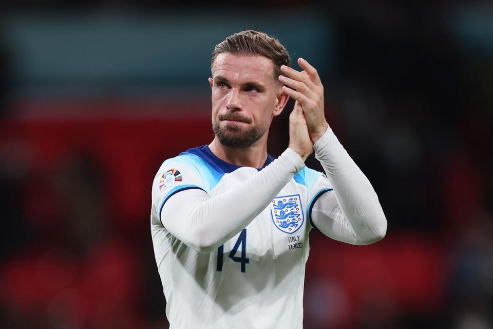 Henderson’s move to Ajax could protect his place with England for Euro 2024 (The FA/Getty)