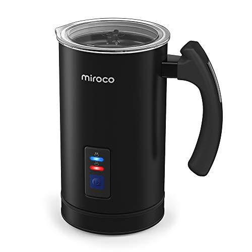 Milk Frother, Miroco Stainless Steel Milk Steamer with Hot &Cold Milk Functionality, Automatic Foam Maker For Coffee, Hot Chocolates, Latte, Cappuccino, Electric Milk Warmer, Silent Operation, 120V (Amazon / Amazon)