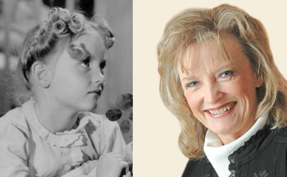 Viajamos más en el tiempo para ver cómo ha crecido Karolyn Grimes, la niña de ‘¡Qué bello es vivir!’ (’It’s a Wonderful Life’, 1946). Por otro lado, ‘La mujer del obispo’ (’The Bishop’s Wife’, 1947) y ‘Río Grande’ (1950) son las otras películas que destacan en su filmografía. (Foto: RKO / Genesee Theatre).