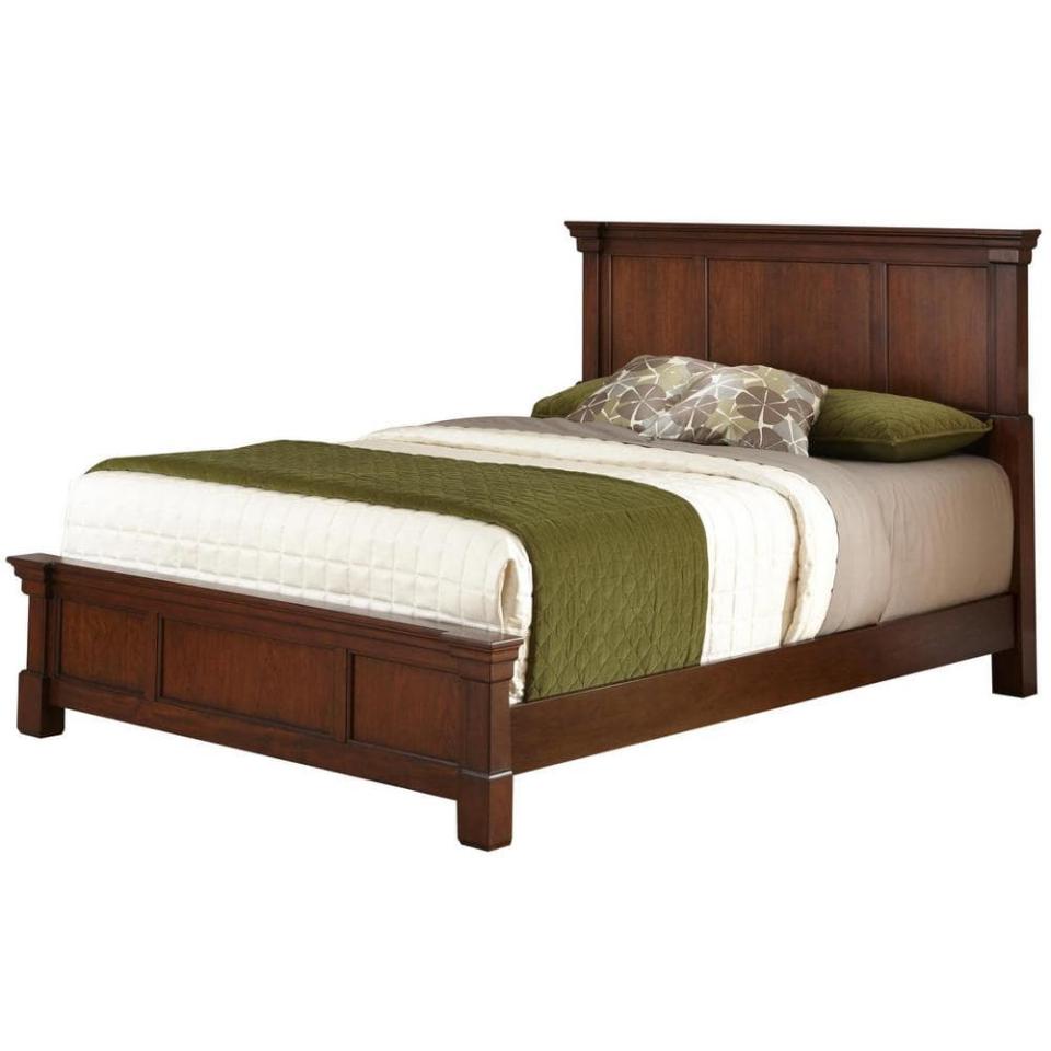 <p><a href="https://go.redirectingat.com?id=74968X1596630&url=https%3A%2F%2Fwww.homedepot.com%2Fp%2FHOMESTYLES-Aspen-Cherry-Queen-Bed-5520-500%2F316143205&sref=https%3A%2F%2Fwww.townandcountrymag.com%2Fstyle%2Fhome-decor%2Fg60430015%2Fbest-luxury-bed-frames%2F" rel="nofollow noopener" target="_blank" data-ylk="slk:Shop Now;elm:context_link;itc:0;sec:content-canvas" class="link ">Shop Now</a></p><p>Aspen Cherry Queen Bed</p><p>homedepot.com</p><p>$616.54</p><span class="copyright">Home Depot</span>