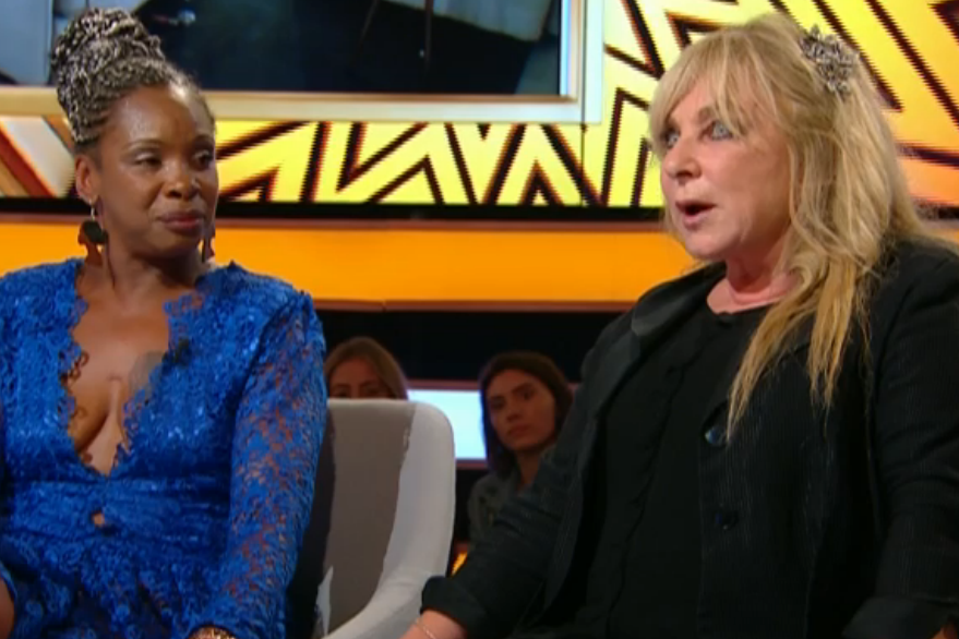 Evicted: Sandi Bogle and Helen Lederer were given the boot from the CBB house: Channel 5