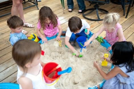 Recycled Pool Sandbox