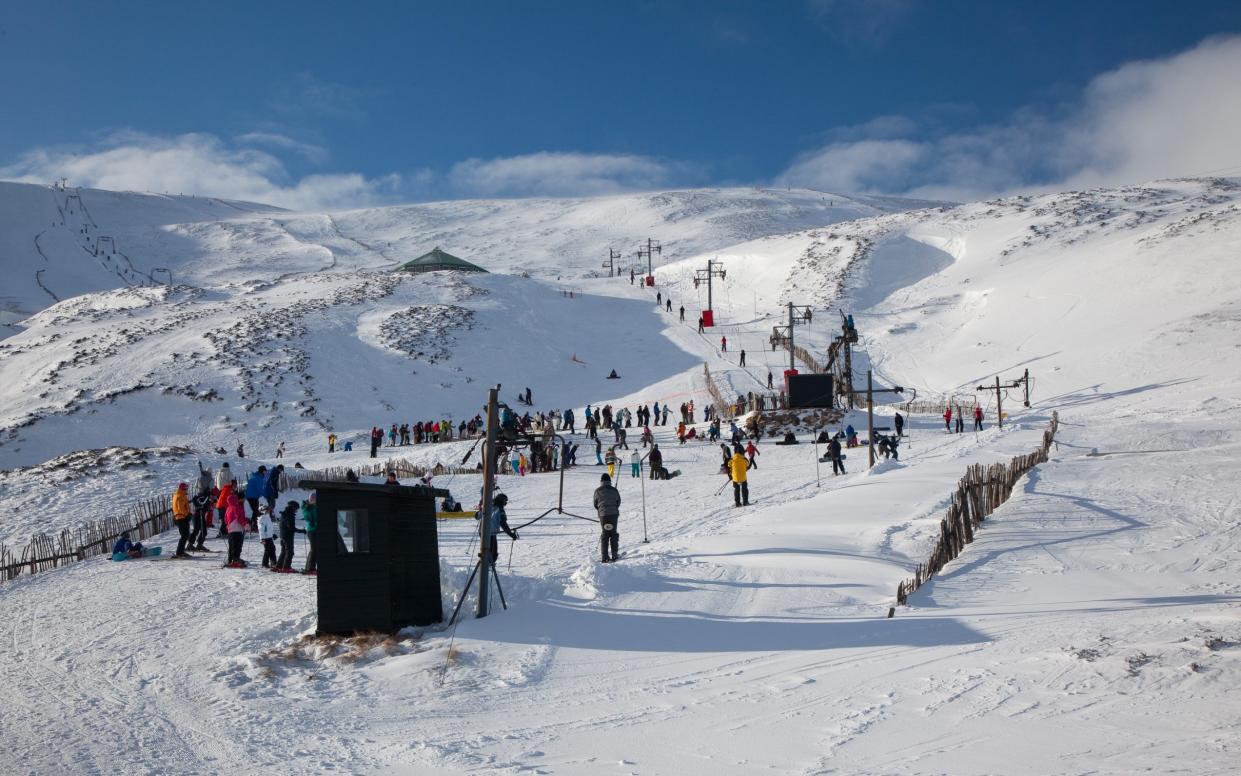 Glenshee Cairngorms National Park Scotland winter snow mountains - Mike Bell