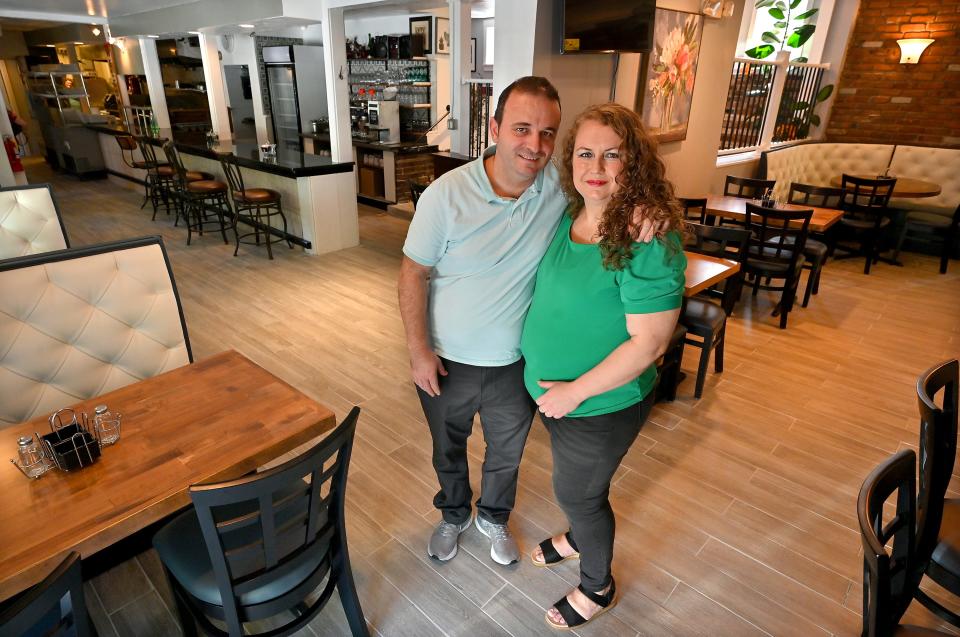 Callo Imperial Bistro (site of former Mac's Diner) owner Erion Callo and his wife, Esmeralda.
