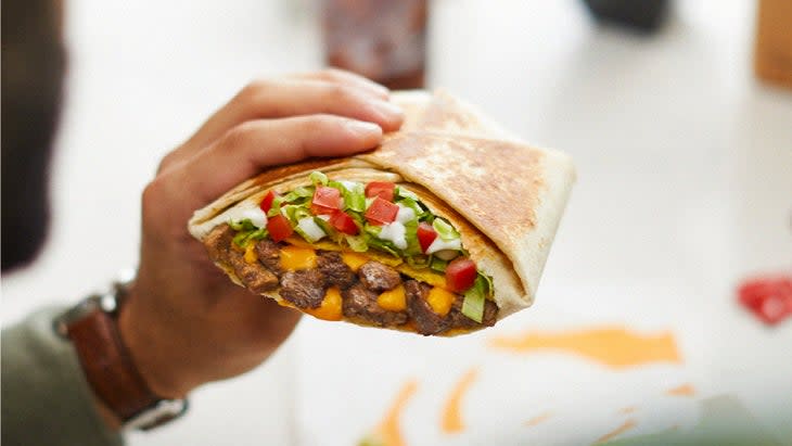 Taco Bell Beyond Meat Carne Asada Taco