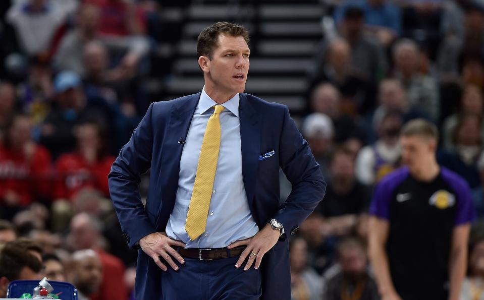 <p>Luke Walton, a former NBA player and recently named coach of the Sacramento Kings, has been accused of sexual assault by Kelli Tennant, a former sports reporter, over an incident that happened in 2014. Tennant says that Walton (at the time an assistant coach with the Golden State Warriors) forced himself on her in a Santa Monica, California hotel room. <a href="https://www.cnn.com/2019/04/23/sport/nba-head-coach-accused-sexual-assault/index.html" rel="nofollow noopener" target="_blank" data-ylk="slk:According to CNN;elm:context_link;itc:0;sec:content-canvas" class="link ">According to CNN</a>, she has filed a lawsuit in California alleging that she suffered physical injuries and emotional distress.</p> <p>Tennant says she first met Walton at a volleyball tournament he attended with his now-wife ten years ago and then became better acquainted with him in 2013 when she was working as a reporter covering the Los Angeles Lakers and he was an analyst for the team on television. (Walton went on to serve as the Lakers head coach, but was fired at the end of this season prior to the allegations against him becoming public.) She says he became a friend and mentor, so much so that she asked him to write the forward for a book she was working on. Tennant claims that she got back in touch with Walton after he joined the Warriors and was in town with his new team so that she could give him a copy of the book as a thank you.</p> <p>In the <a href="https://www.cnn.com/2019/04/23/sport/nba-head-coach-accused-sexual-assault/index.html" rel="nofollow noopener" target="_blank" data-ylk="slk:lawsuit;elm:context_link;itc:0;sec:content-canvas" class="link ">lawsuit</a>, she says that Walton said they needed to go to his room because he didn't want to be seen in the lobby with his team's players. She was hesitant, but agreed. In the room, Tennant says that Walton got on top of her, pinned her to the bed, kissed her against her will, and rubbed his erection on her. She also alleges that he laughed as she repeatedly asked him to stop.</p> <p>As for why she didn't come forward sooner? Tennant says she was afraid. "When someone assaults you and you think you're going to be raped, coming forward is a scary thing," she <a href="https://www.cbssports.com/nba/news/luke-walton-sexual-assault-allegations-accuser-kelli-tennant-files-lawsuit-speaks-publicly-about-alleged-2014/" rel="nofollow noopener" target="_blank" data-ylk="slk:said;elm:context_link;itc:0;sec:content-canvas" class="link ">said</a>. "And I have spent years now dealing with this, trying to forget about it, hoping that I could push it to the side and bury it and hoping that time would heal. And that was not the case. And I feel like over this time, I was able to muster up the courage and have enough conversations with [my attorney Garo Mardirossian] where I felt comfortable to talk about this."</p> <p><strong>His Response:</strong></p> <p>Walton's attorney, Mark Baute, called the allegations "baseless" in a <a href="https://www.cnn.com/2019/04/23/sport/nba-head-coach-accused-sexual-assault/index.html" rel="nofollow noopener" target="_blank" data-ylk="slk:statement;elm:context_link;itc:0;sec:content-canvas" class="link ">statement</a> to CNN. "The accuser is an opportunist, not a victim, and her claim is not credible. We intend to prove this in a courtroom," he said.</p> <p><strong>The Fallout:</strong></p> <p>A number of NBA teams with connections to Walton have released statements on the matter.</p> <p>The <a href="https://twitter.com/James_HamNBCS/status/1120501567889735680" rel="nofollow noopener" target="_blank" data-ylk="slk:Sacramento Kings;elm:context_link;itc:0;sec:content-canvas" class="link ">Sacramento Kings</a>: "We are aware of the report and are gathering additional information. We have no further comment at this time."</p> <p>The <a href="https://twitter.com/LakersTalkESPN/status/1120528804366245889" rel="nofollow noopener" target="_blank" data-ylk="slk:Los Angeles Lakers;elm:context_link;itc:0;sec:content-canvas" class="link ">Los Angeles Lakers</a>: "This alleged incident took place before Luke Walton was the head coach of the Los Angeles Lakers. At no time before or during his employment here was this allegation reported to the Lakers. If it had been, we would have immediately commenced an investigation and notified the NBA. Since Luke Walton is now under contract to another team, we will have no further comment."</p> <p>The <a href="https://twitter.com/timkawakami/status/1120529788094111745" rel="nofollow noopener" target="_blank" data-ylk="slk:Golden State Warriors;elm:context_link;itc:0;sec:content-canvas" class="link ">Golden State Warriors</a>: "We became aware of the alleged incident and story this evening and are in the process of seeking more information. We’ll have no further comment at this time."</p>