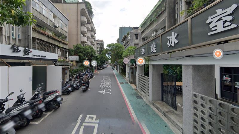 東區異國料理巷，光復南路260巷與280巷街廓已排入危老都審。（圖／翻攝自Google　Map）