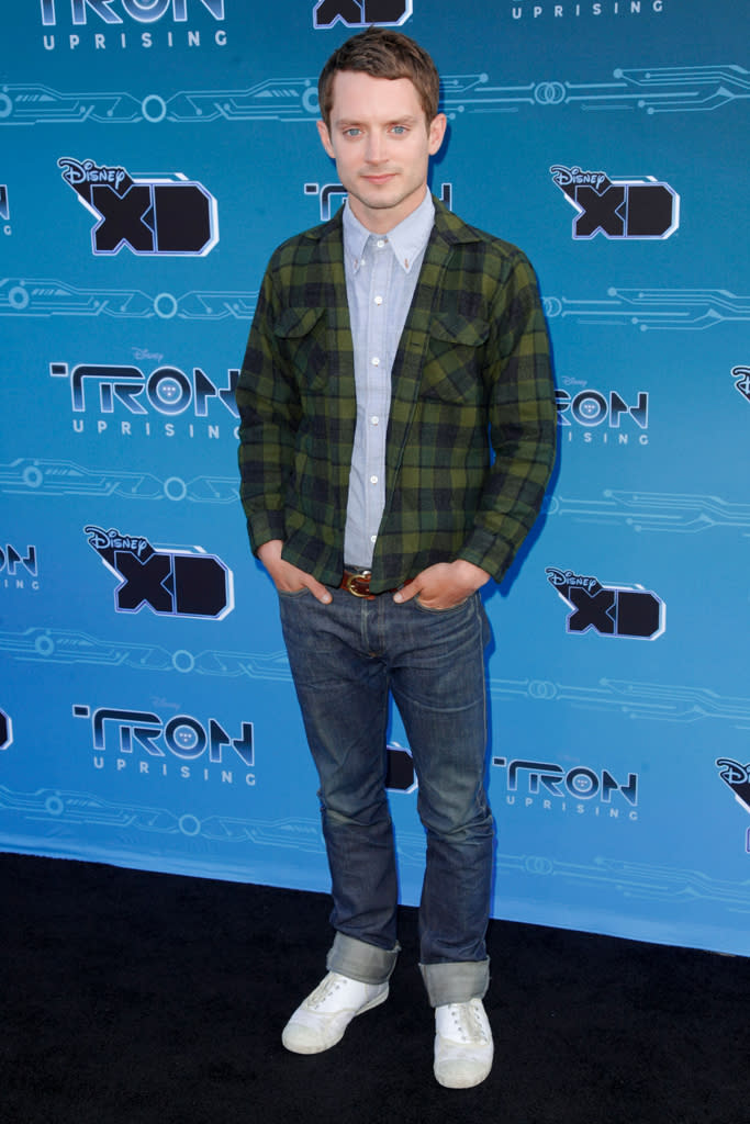 Disney XD's "TRON: Uprising" Press Event - Elijah Wood