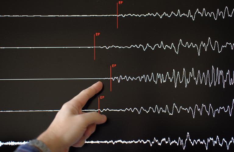 The earthquake hit at 5:02 pm local time (1002 GMT Friday), the US Geological Survey said, and was centred three kilometres (two miles) east-southeast of Andekanter in the Sumba region of eastern Indonesia