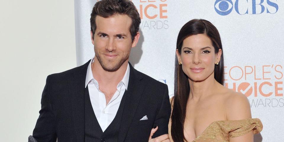 sandra bullock and ryan reynolds wedding photos