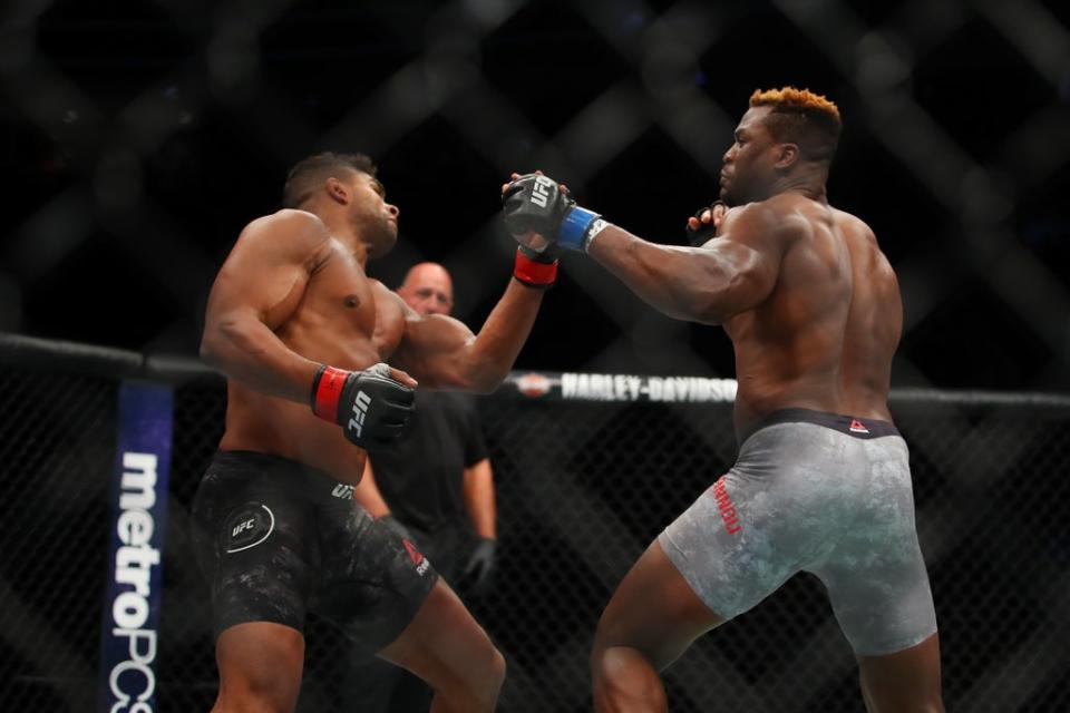 Ngannou prior to his knockout of Alistair Overeem (Getty Images)