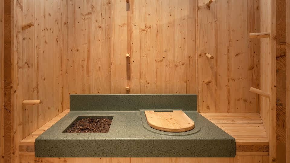 The Finnish pavilion at the Venice Biennale presented a modest dry compost toilet at the world's most preeminent international architecture exhibition, highlighting an urgent need for new thinking around waste and sewage. - Ugo Carmeni