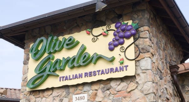 A Olive Garden restaurant.