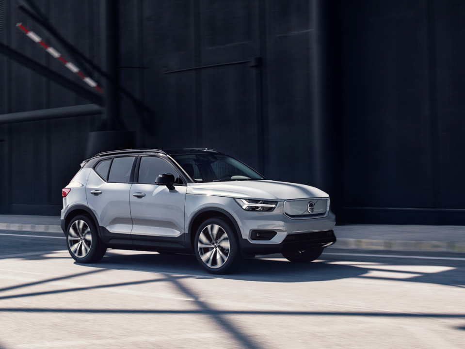 Bei der Produktion der Elektroversion des Volvo XC40 wird 70 Prozent mehr CO2 emittiert. 